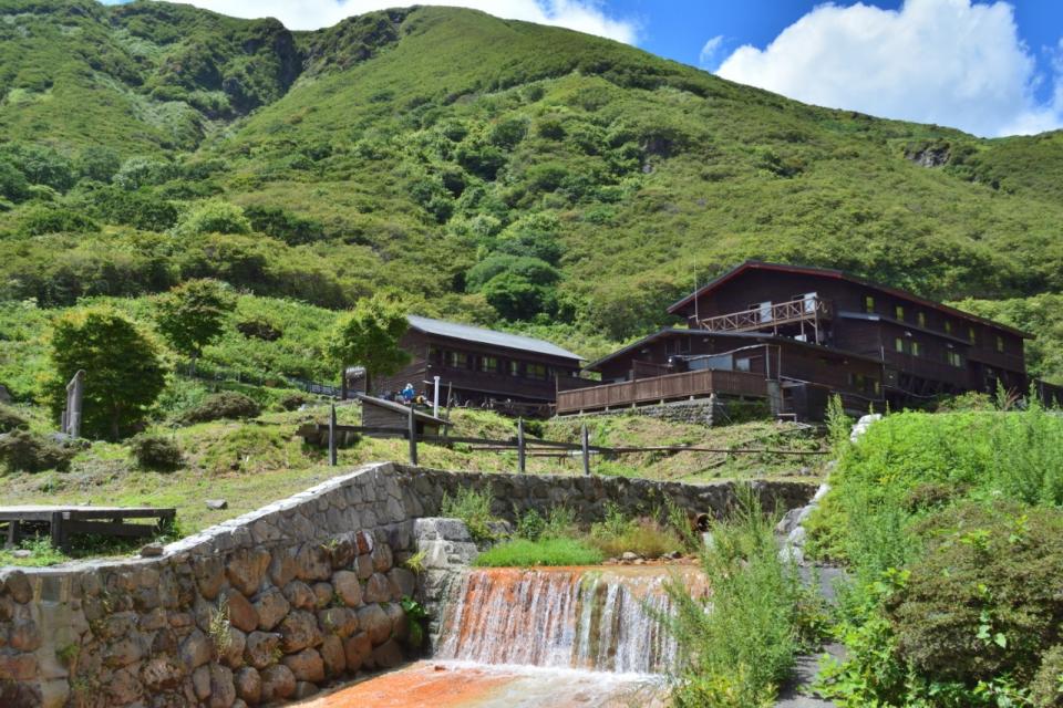 法華院温泉山荘の外観写真